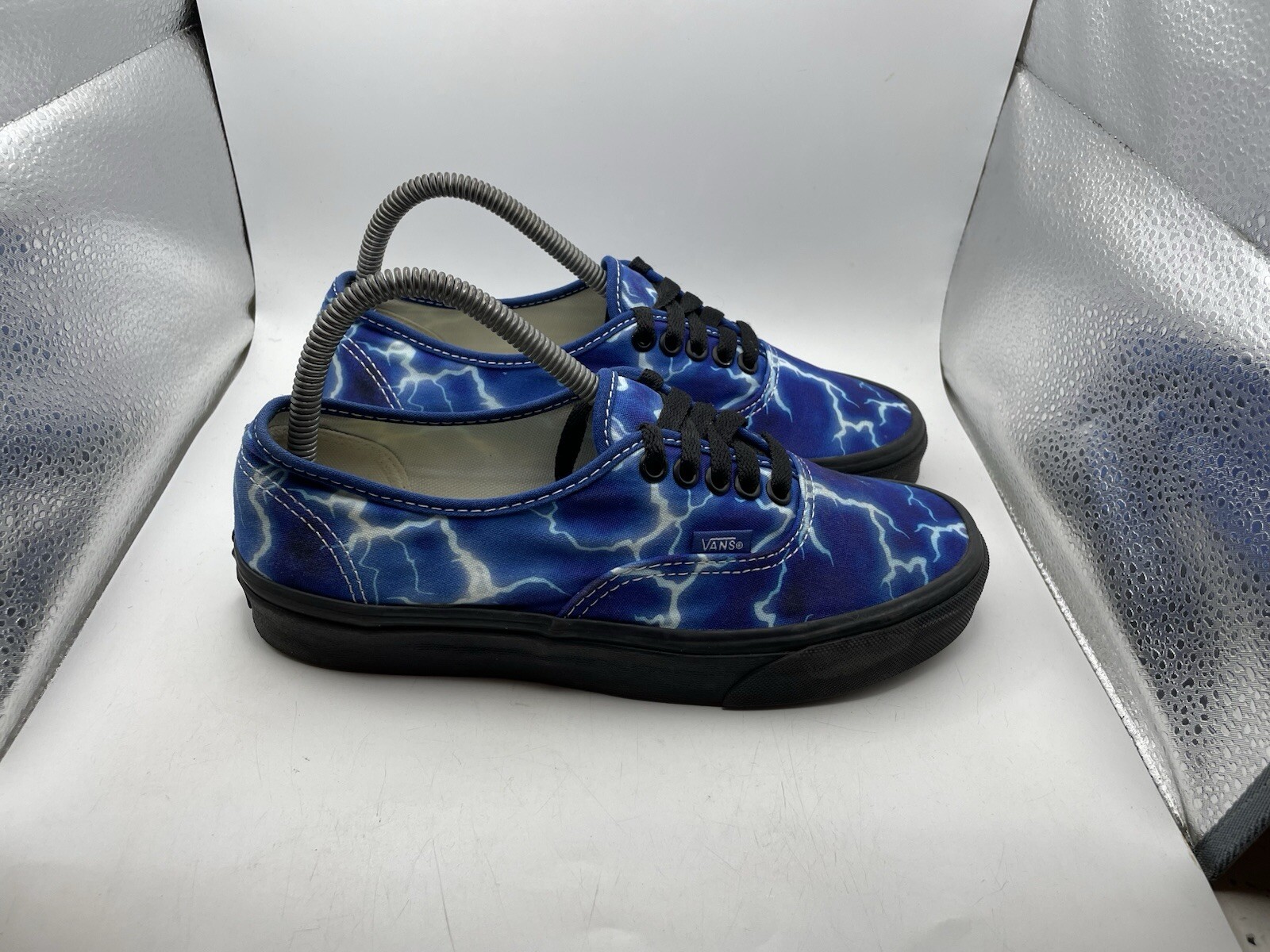 Vans Authentic,  Lightning Black/Blue VN0A5HZS9FT… - image 2