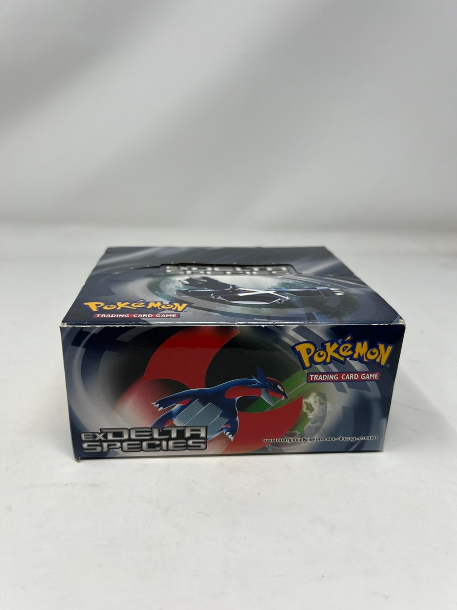 EMPTY Ex delta species Pokemon tcg WOTC Booster Box (NO POKEMON CARDS)