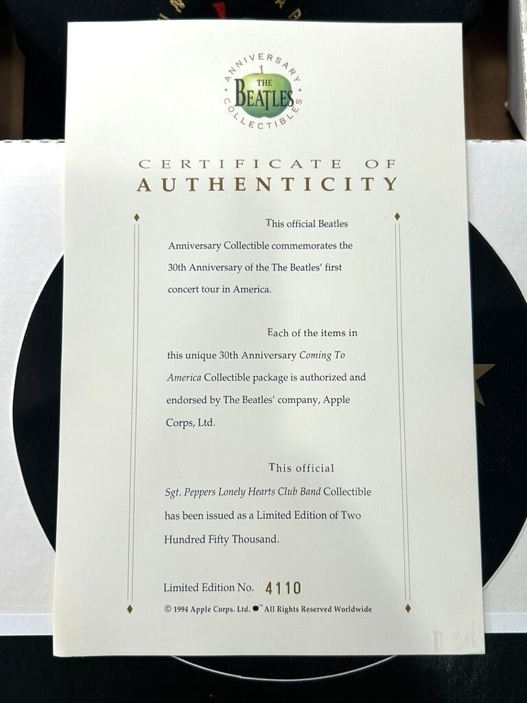 THE BEATLES 30th Anniversary Coming to America Collectibles Box | eBay