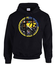 46 Felpa con cappuccio The DOCTOR Valentino Rossi pilot nera -31091 -SW