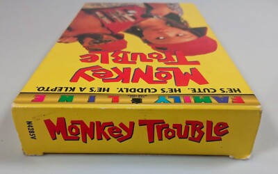 Monkey Trouble (VHS, 1994) Harvey Keitel Thora Birch Mimi Rogers