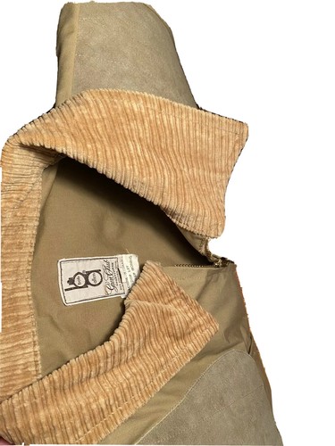 VTG 80s 90s Bob Allen Gun Club Sportswear Full Zip Beige Jacket Sz XL - Picture 9 of 9