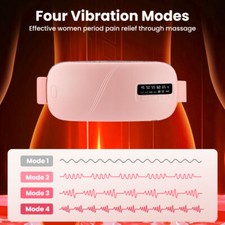 Electric Heating Menstrual Heat Pad Belt for Abdominal Period Pain Relief Cramp