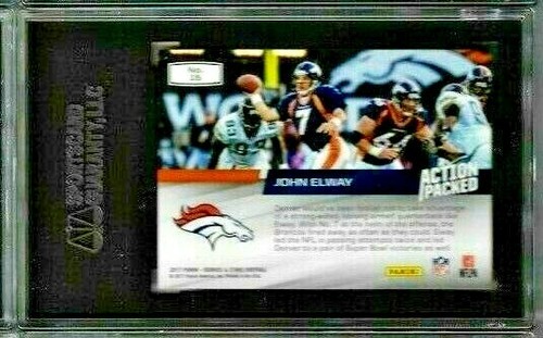 2017 Panini Rookies Stars John Elway Action Packed SGC 10 EBay