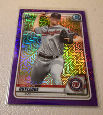 Jackson Rutledge First Mega Box Chrome 2020 Bowman Purple