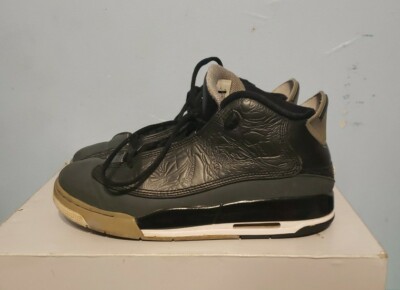 Nike Air Jordan Dub Zero Black Charcoal Grey Youth Size 6.5Y 311047-004