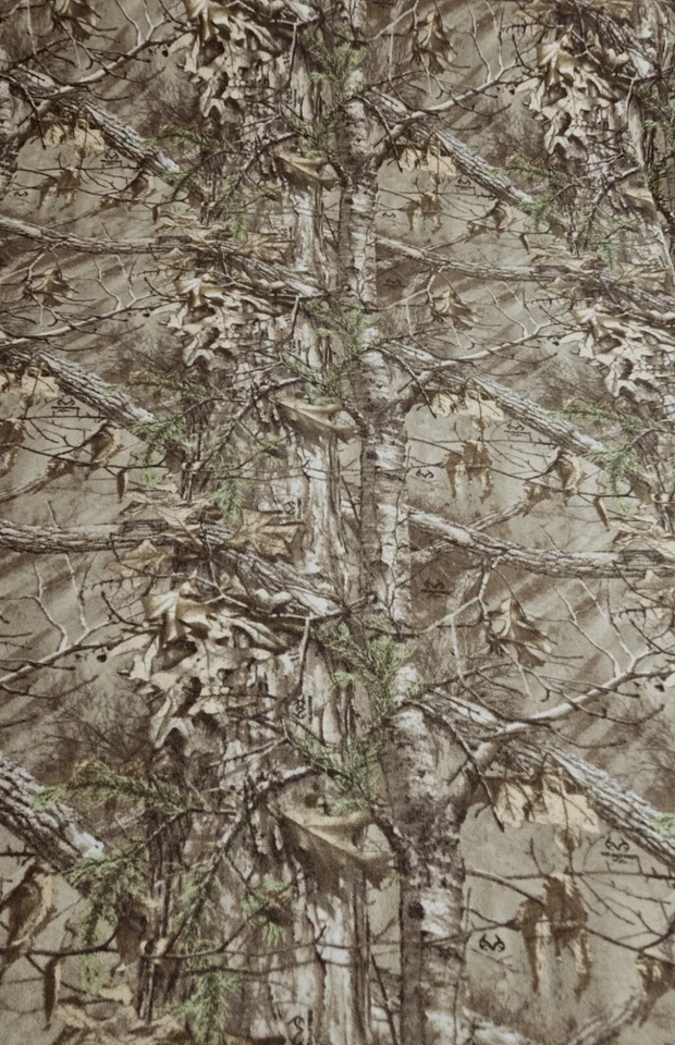 REALTREE EDGE POLAR FLEECE SOFT FABRIC ANTI-PILL HUNTING CAMOUFLAGE  BY YARD - Image 2 of 4