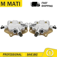 Front Left Right Brake Calipers & Pads for Kawasaki Teryx4 750 KRT750 2012-2013