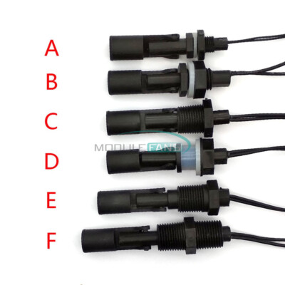 A/B/C/D/E/F Type Water Level Sensor Liquid PP Side Float Switch For Pool Water