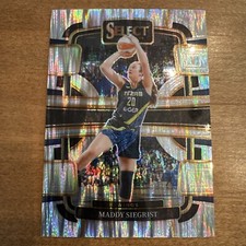 Maddy Siegrist - 2024 Panini Select WNBA Concourse Level #61 - FLASH PRIZM