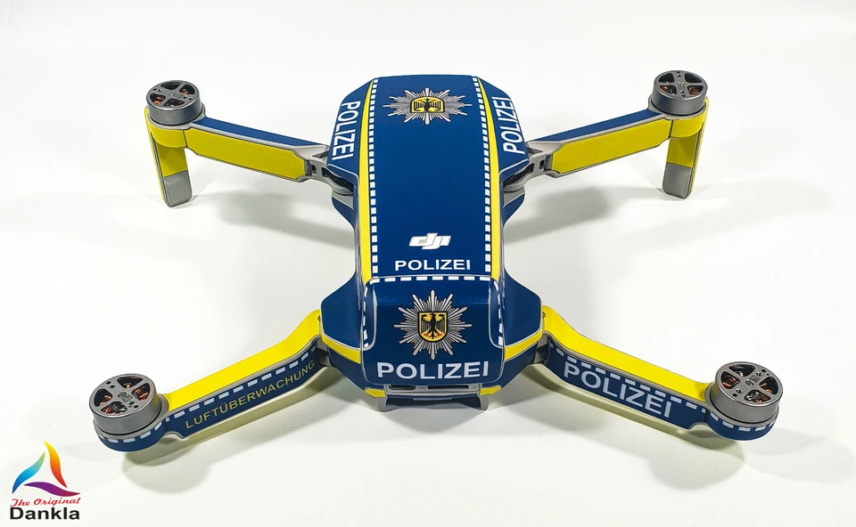 DJI MAVIC MINI - SKIN - POLIZEI * - / Folie / Decal / Wrap / Drohne / Zubehör - Bild 3 von 4