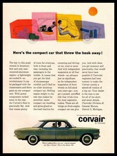 1960 Chevrolet Corvair Deluxe 700 4-Door Sedan General Motors Vintage Print Ad