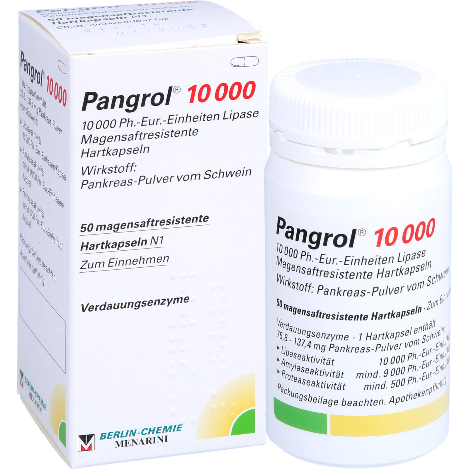 Pangrol 10 000 10 000 Ph Eur Einheiten Lipase Magen 50 St Kapseln pangrol-10-000-10-000-ph-eur-einheiten-lipase-magen-50-st-kapseln