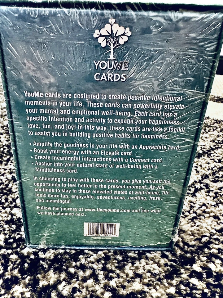 YouMe Cards: Deck of 45 Cards Designed to Boost Emotional Well-Being 💙NIB💙 - Image 4 of 4
