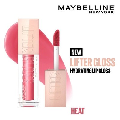 Maybelline New York Lifter Gloss - Heat, Tinted Lipgloss 5,4ml