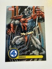 2026 Topps Finest Fantastic Four Common TERRAX #44