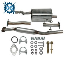 Stainless Steel Resonator Pipe Muffler Kit Fits 2006- 2008 Subaru Forester 2.5l
