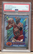 1994-95 Topps Finest Michael Jordan w/ Coating PSA 7 - Chicago Bulls