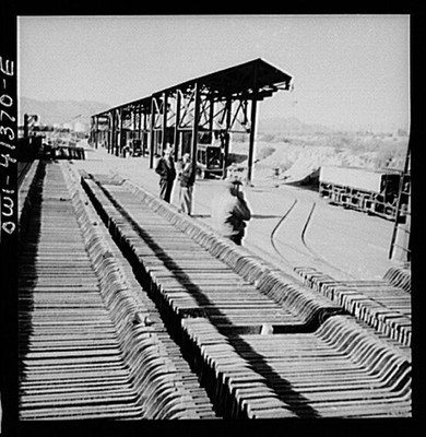 El Paso Texas Phelps-Dodge Copper Refining Plant 1900s Smelter Industry