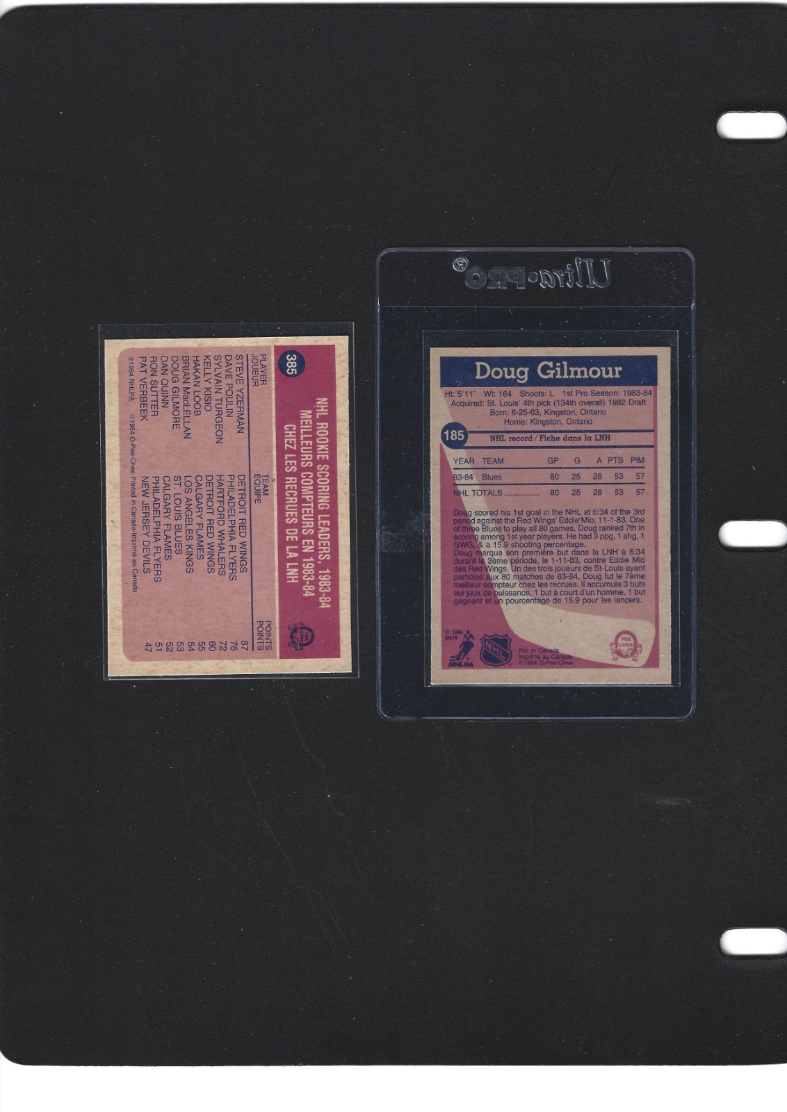 1984-85 O-PEE-CHEE HOCKEY COMPLETE SET (w/PSA Graded Yzerman Gretzky Bossy) view 9