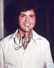 Donny Osmond "The Osmonds" Singer AUTOGRAPH Signed Autographed 8x10 Photo ACOA Donny Osmond "The Osmonds" Singer AUTOGRAPH Signed Autographed 8x10 Photo ACOA