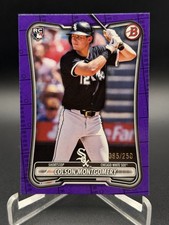 2026 Bowman - Colson Montgomery Purple Pattern (RC) /250 #68