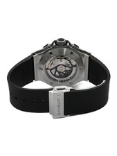 HUBLOT Big Bang Steel Ceramic 301.SM.1770.RX 45mm Black Dial Steel Card #T129 3