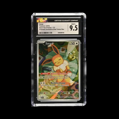 Pokemon Slab Eevee 173 2025 CGC 9.5 Mint+