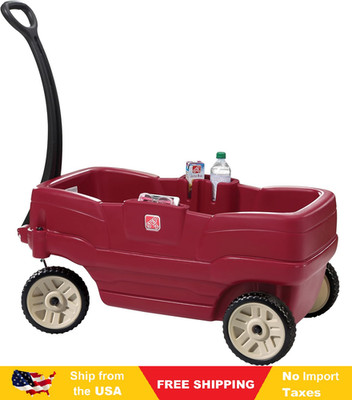 Step2 Neighborhood Wagon, Kids Ride On Toy, Stroller Substitute, Includes Seat
