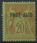 [77.466] Port Said 1899 good MH VF stamp