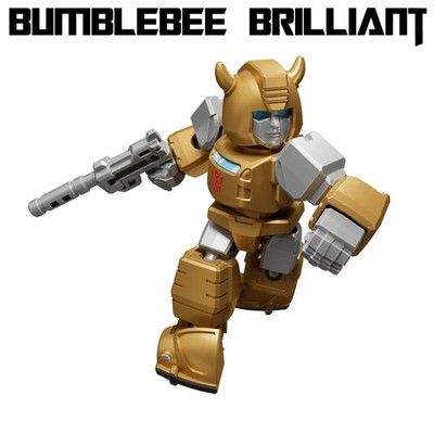BUMBLEBEE BRILLIANT Blokees Transformers Defender Version 01 Galaxy Shining
