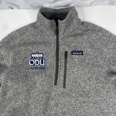 Patagonia グレー ジャンパー Patagonia Better Sweater Old Dominion University Lacrosse Fleece 1