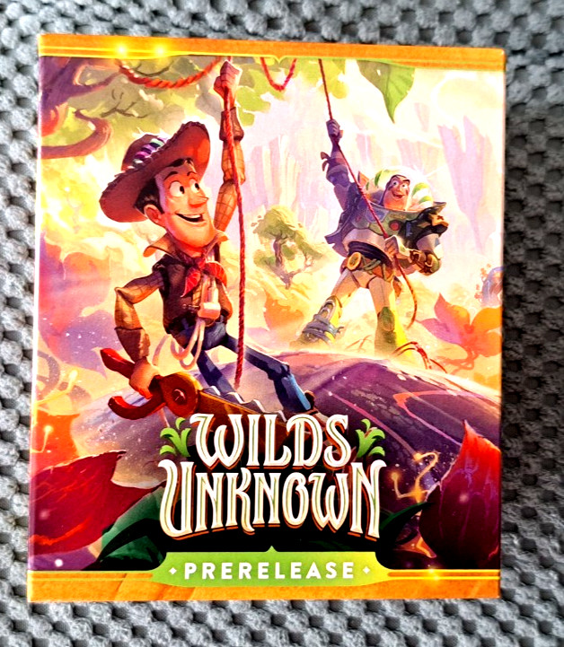 Ravensburger Disney Lorcana Wild Unknown Prerelease TCG OVP New