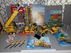 Lego CITY 7633 Construction Site near complete w minifigs, w 7630 and 3179
