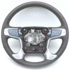 OEM Silverado Sierra 2500, 3500 Steering Wheel Cocoa Leather with Crash Alert