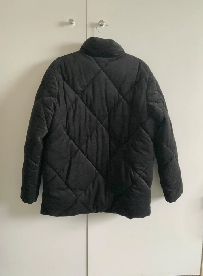 Black U.S. POLO ASSN. Long Sleeve Quilted Jacket UK10/S - Image 2 of 4