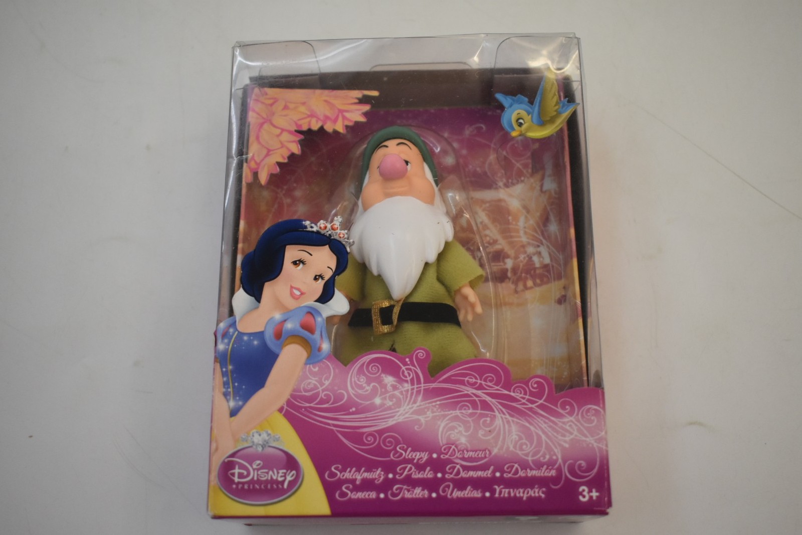 Figurine Dormeur Blanche Neige Mattel pour deco de chambre