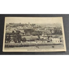 Cartolina Baldichieri - Panorama e Stazione