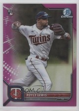 2022 Bowman Chrome Fuchsia Refractor 221/299 Royce Lewis #92 1e0w