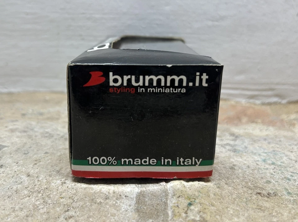 FERRARI 126C2 GP.MONTECARLO 1981 DIDIER PIRONI R368 BRUMM 1/43 - Immagine 2 di 4