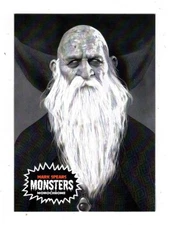 Mark Spears Monsters Halloween Black & White Card #91 Morden the Sorcerer