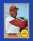 1968 Topps Set-Break #200 Orlando Cepeda EX-EXMINT *GMCARDS*