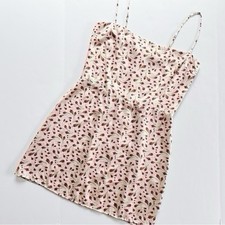 NEW Reformation Women’s Kosta Silk Floral Print Mini Dress Marion 12