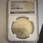 1923 Peace Silver Dollar $1 NGC MS63 Original Bag Fragment BullionPlus