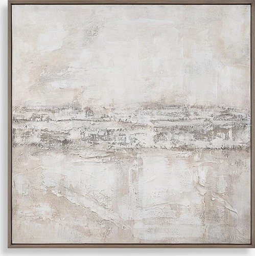 Uttermost 32388 Desert Oasis 52" x 52" Framed Abstract Painting - MultiColor - Picture 5 of 5