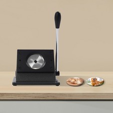 ound Punch Die Cutter, Manual Paper Die Cutter, Badge/button Cutting Machine