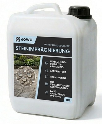 Jowo Steinimprägnierung 10L   Hochwirksame Steinversiegelung für innen & außen