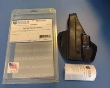 Gould & Goodrich GOLD LINE Leather Glock 26 27 33 39 9mm 40 S&W Holster LEFT LH