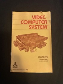 Atari 2600 Woodgrain Promo Console 10 Games Star Raiders Robot Tank