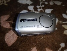 OLYMPUS  -mini DIGITAL S Compact Digital Camera Tested Working Condition